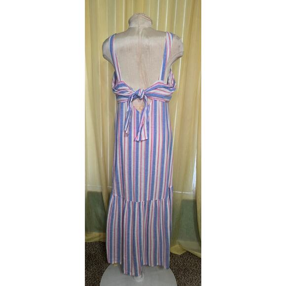 Crown & Ivy Women's Sleeveless Tie Back Dress Size 14 NWT - Picture 2 of 5